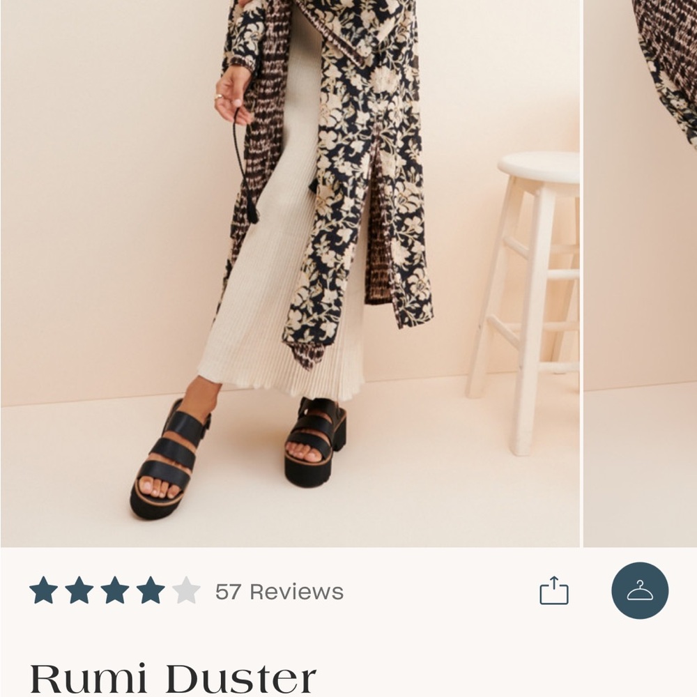 Free People Rumi Duster
